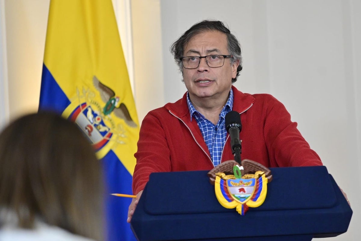 Gustavo Petro, presidente de Colombia.