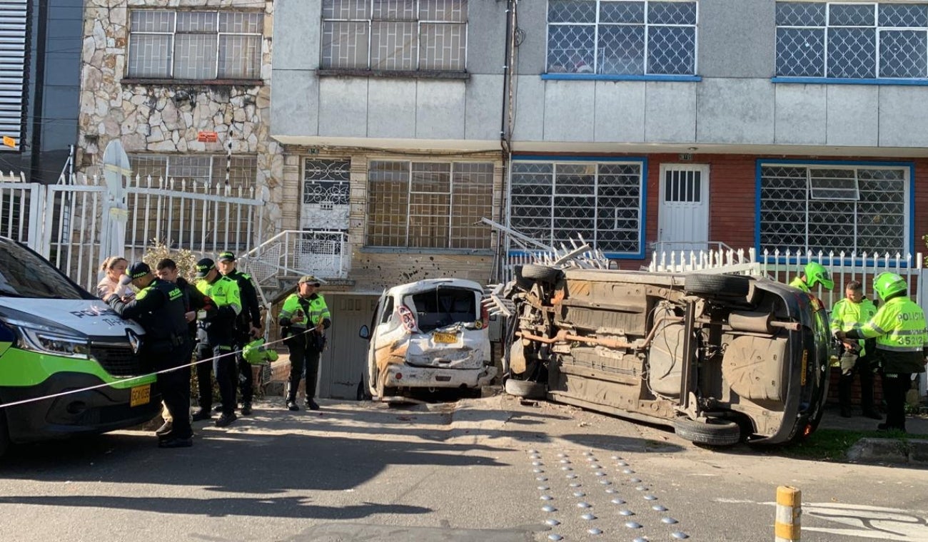 Accidente de tránsito en Bogotá