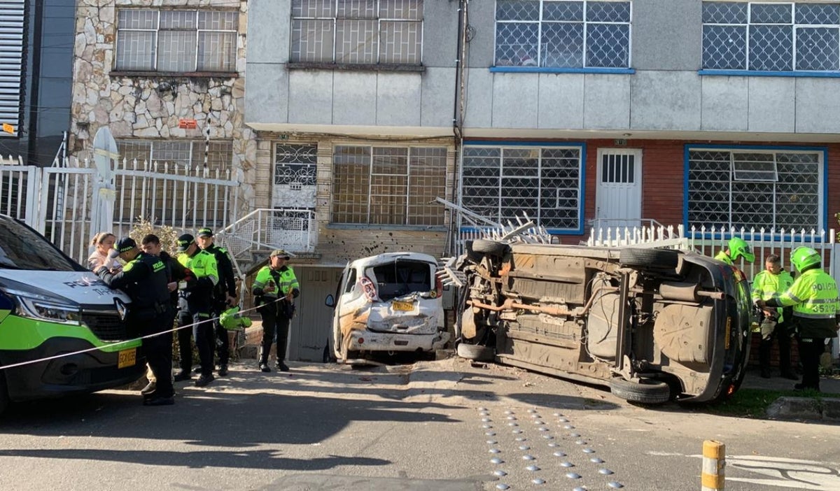 Accidente de tránsito en Bogotá