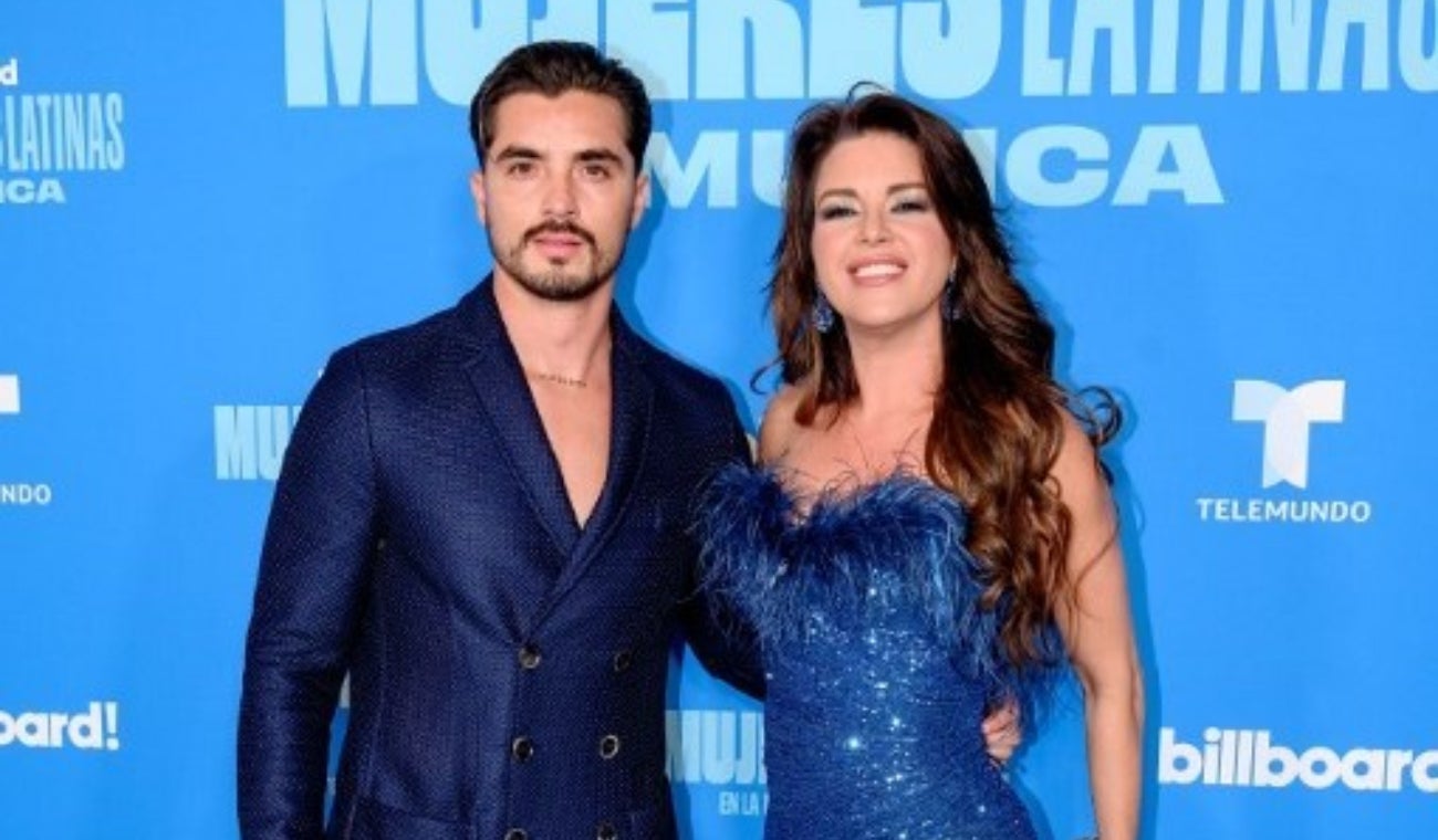 Alicia Machado y Christian Estrada