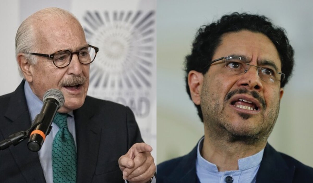 Andrés Pastrana e Iván Cepeda