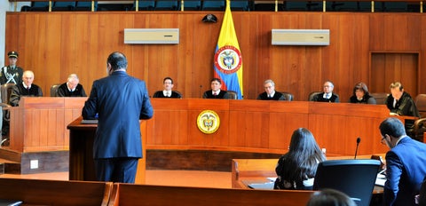 Jorge Pretelt ante la Corte Suprema. 2019