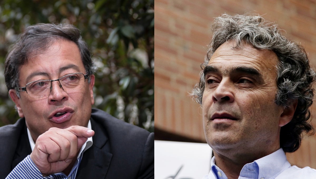 Gustavo Petro y Sergio Fajardo