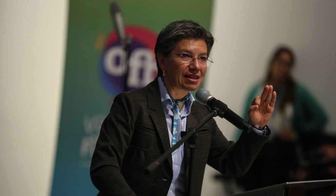 Claudia López, alcaldesa de Bogotá
