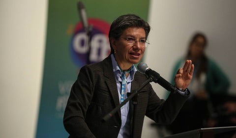 Claudia López, alcaldesa de Bogotá