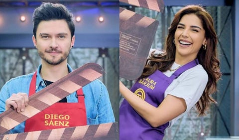 Diego Sáenz y Laura Barjum