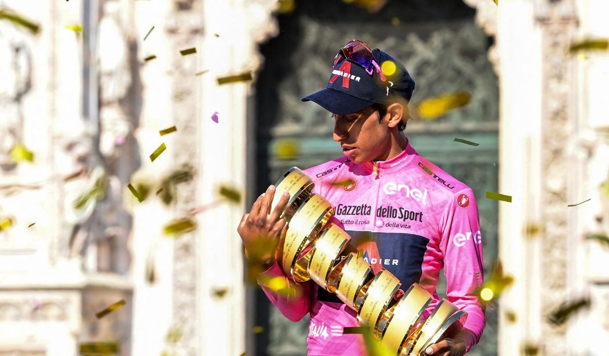 Egan Bernal ganó el Giro de Italia