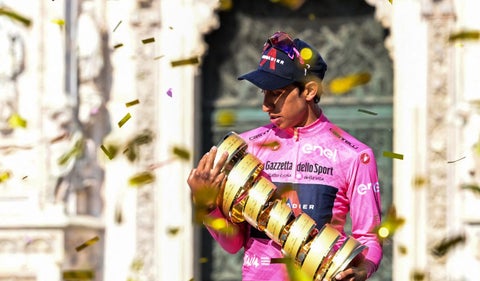 Egan Bernal ganó el Giro de Italia