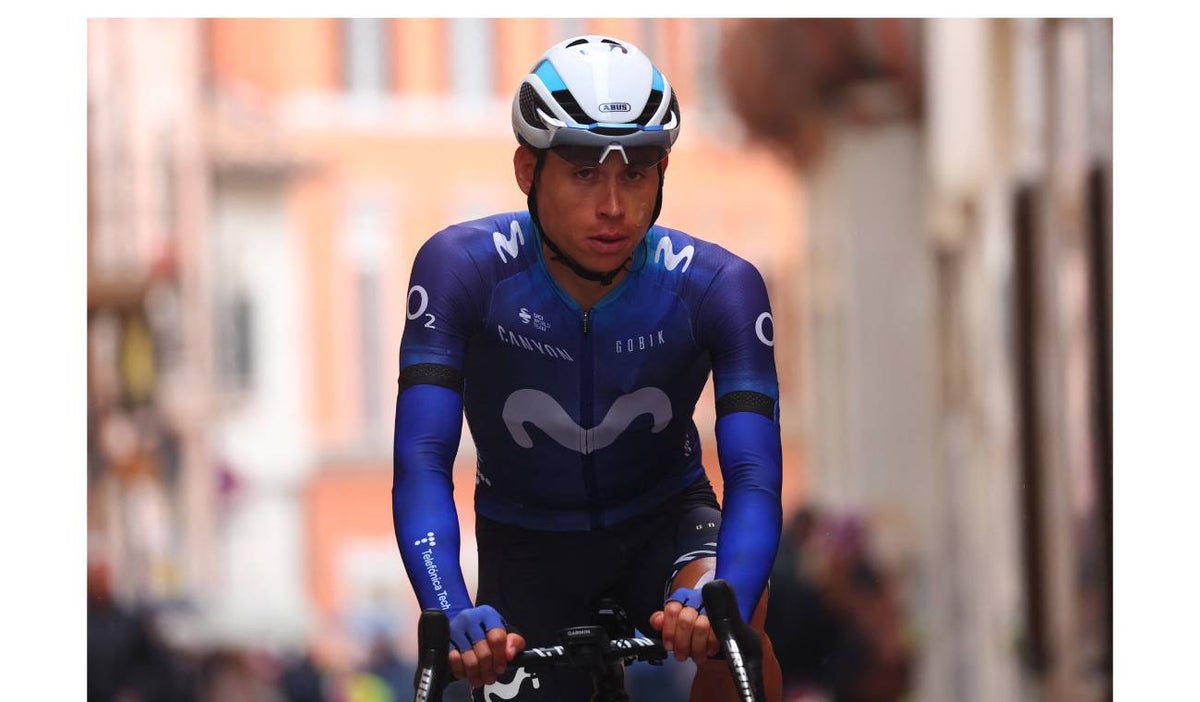 Einer Rubio alentó etapa de alta montaña en Giro de Italia
