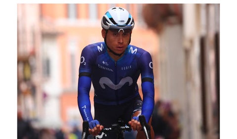 Einer Rubio alentó etapa de alta montaña en Giro de Italia