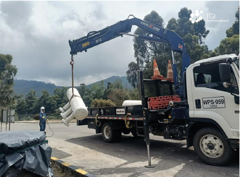 Emergencia de gas en el occidente de Colombia.