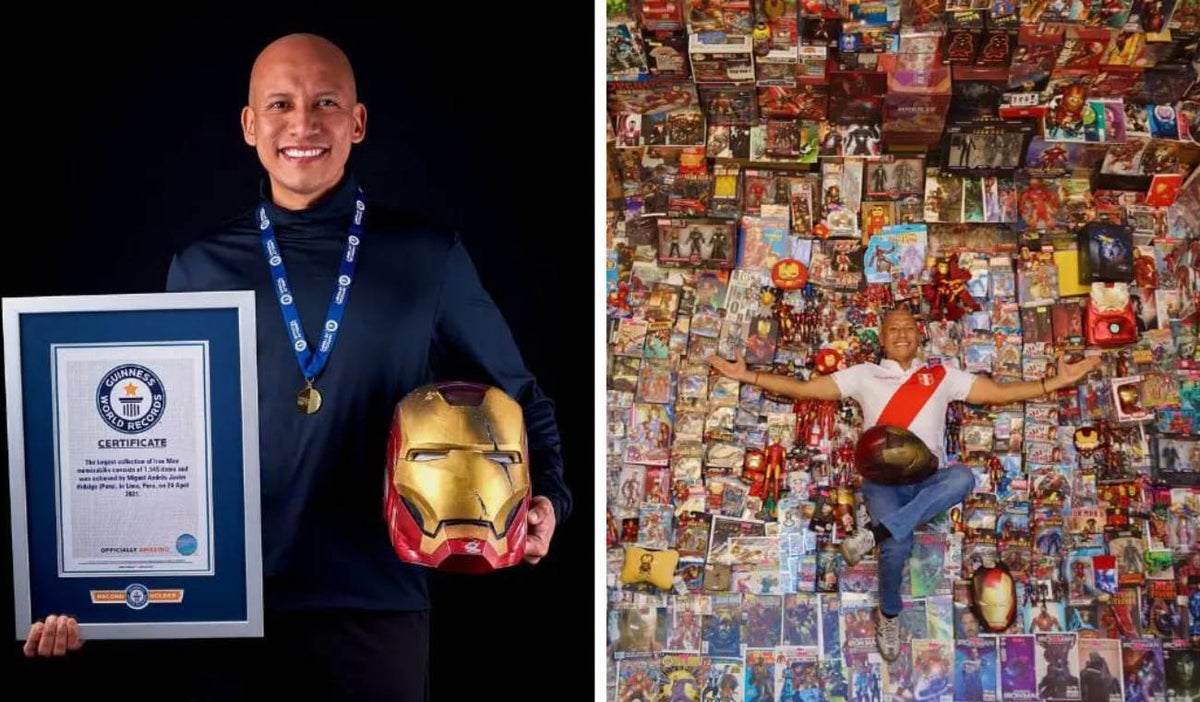 Fan de Iron Man obtiene Récord Guinness