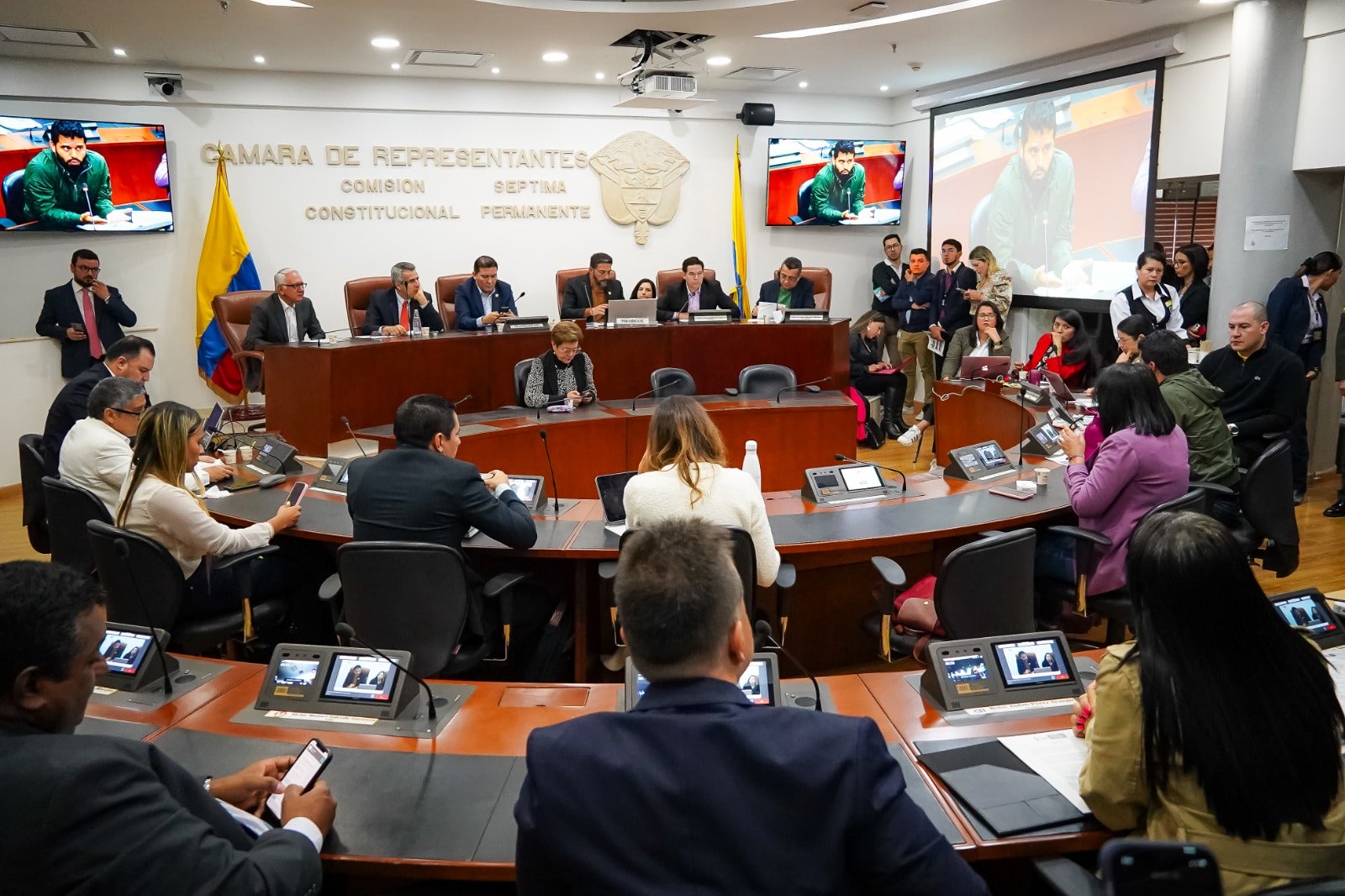 Comisión Séptima de la Cámara de Representantes.