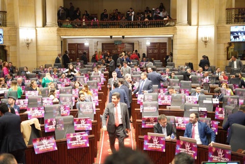 Plenaria de la Cámara de Representantes.