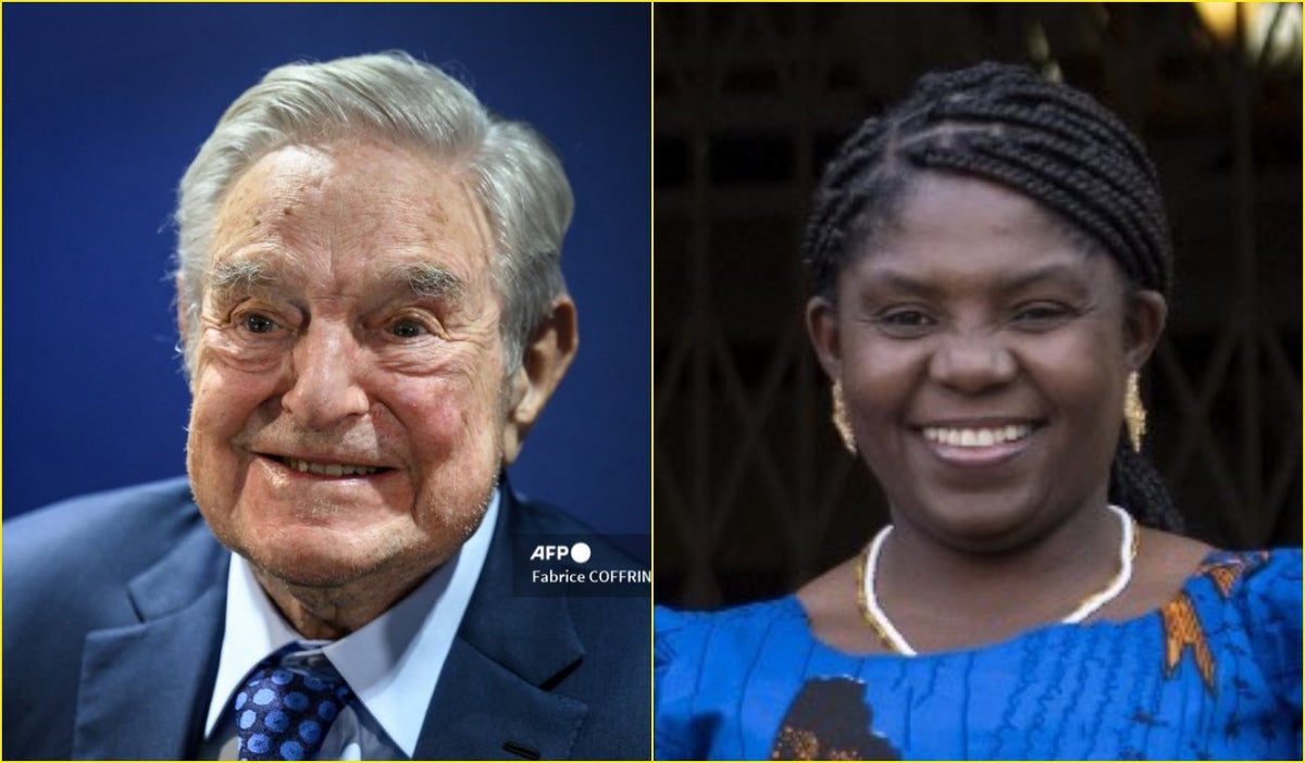 George Soros y Francia Márquez