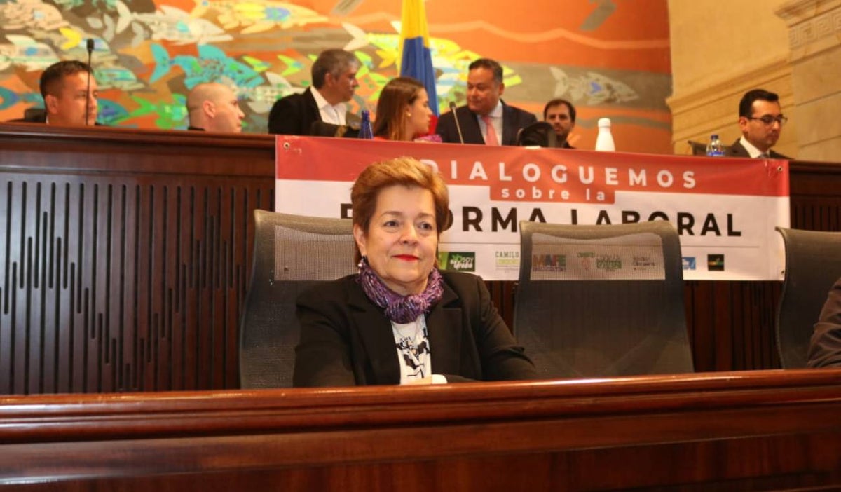 Gloria Inés Ramírez, ministra del Trabajo