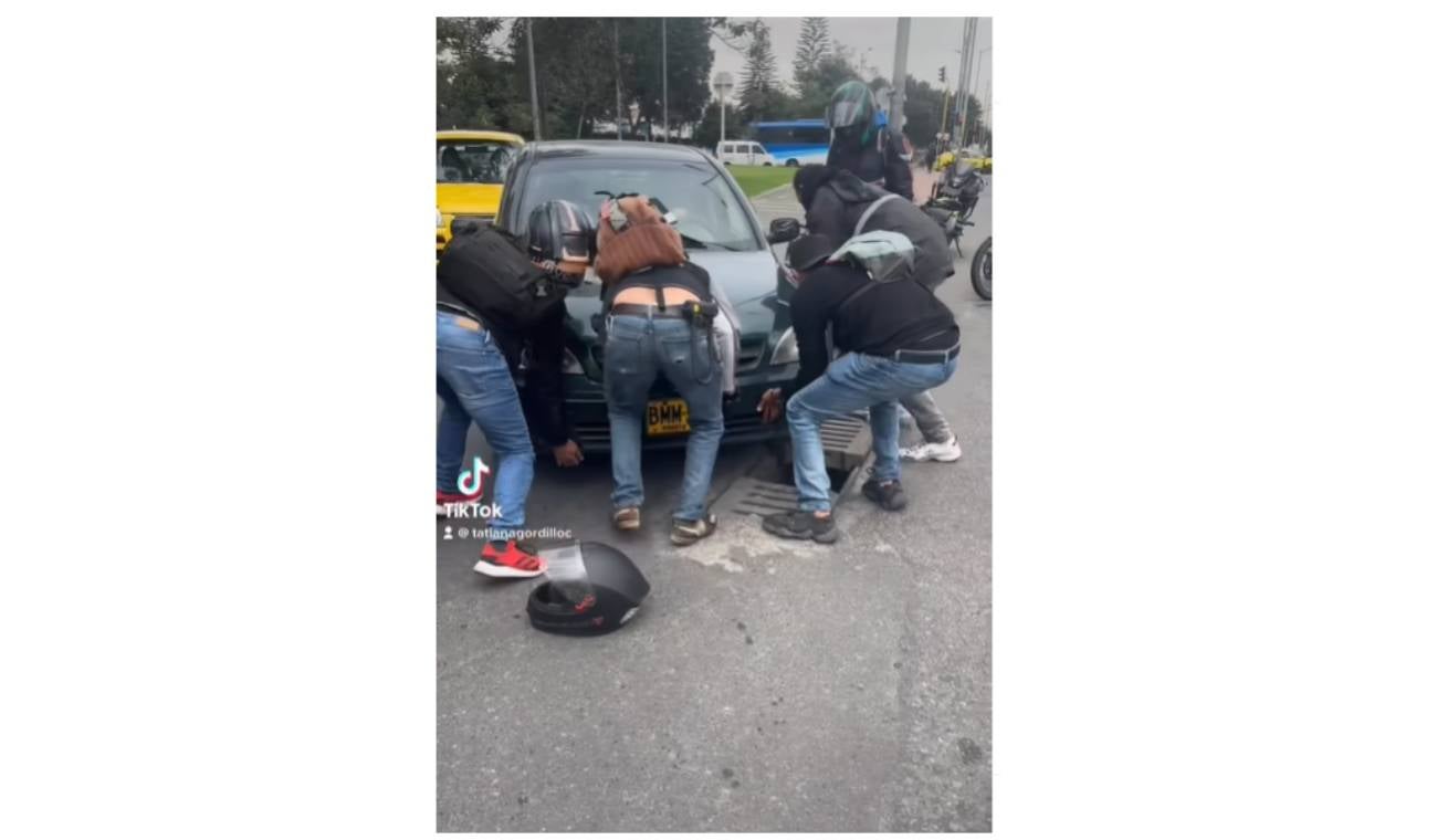 El hueco de Bogotá en la calle 53 con Avenida 50
