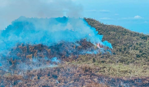 Incendio en Providencia