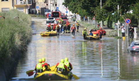 Inundaciones en Italia