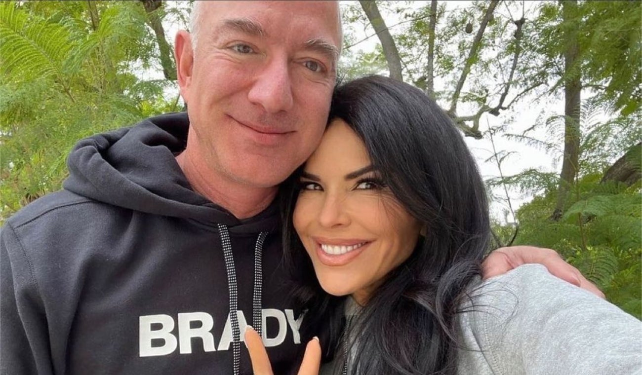 Jeff Bezos y Lauren Sánchez