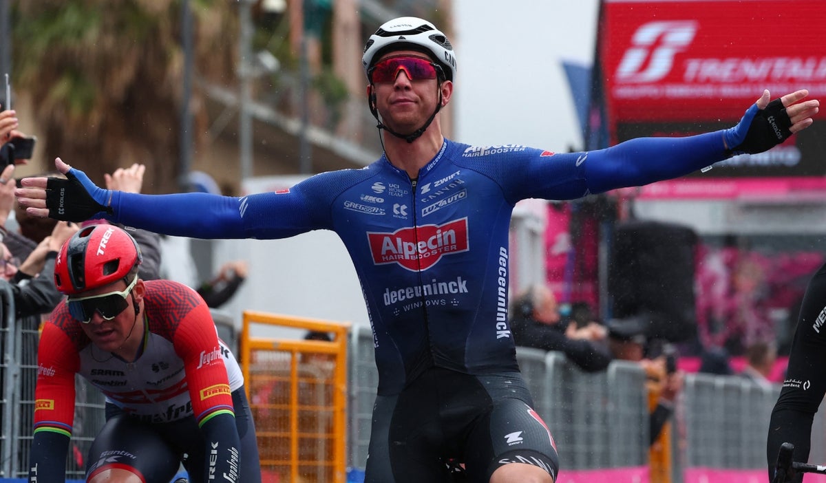 Kaden Groves en el Giro de Italia 2023