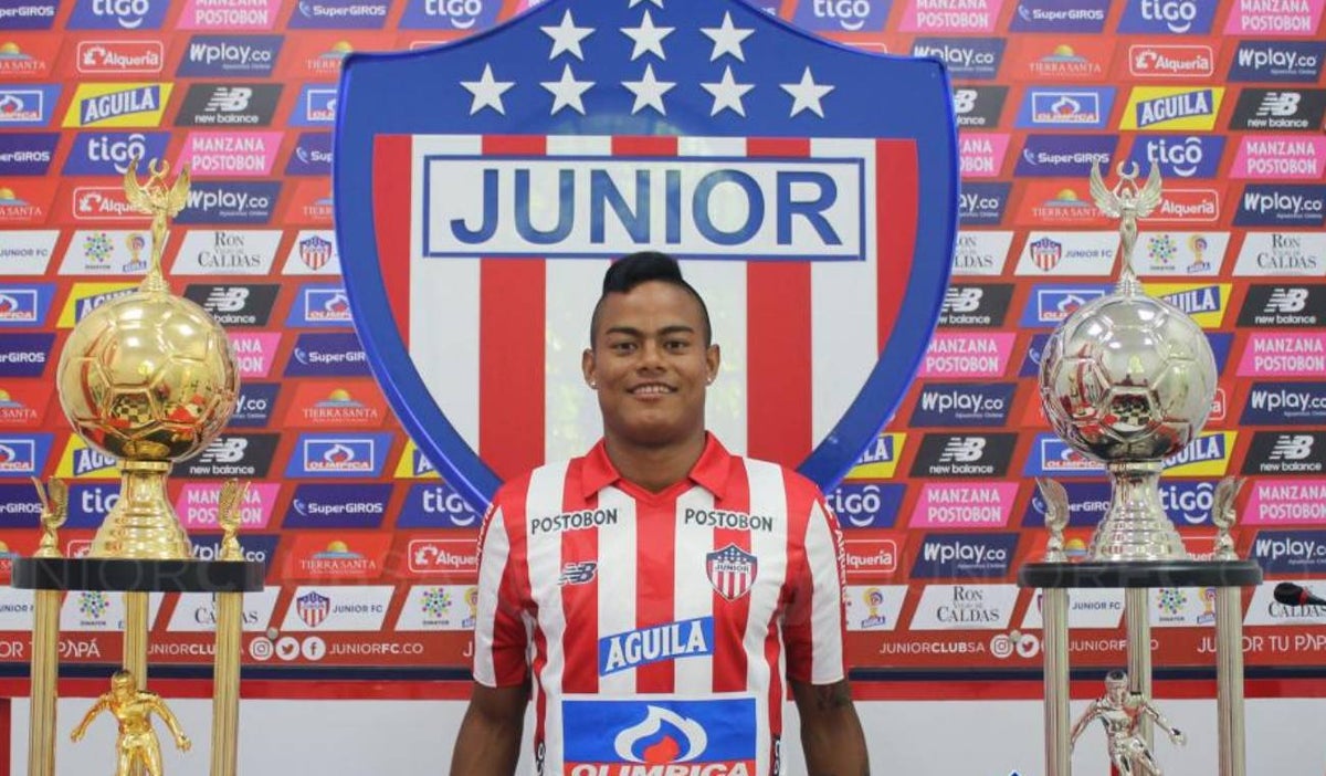 Luis Sandoval en el Junior
