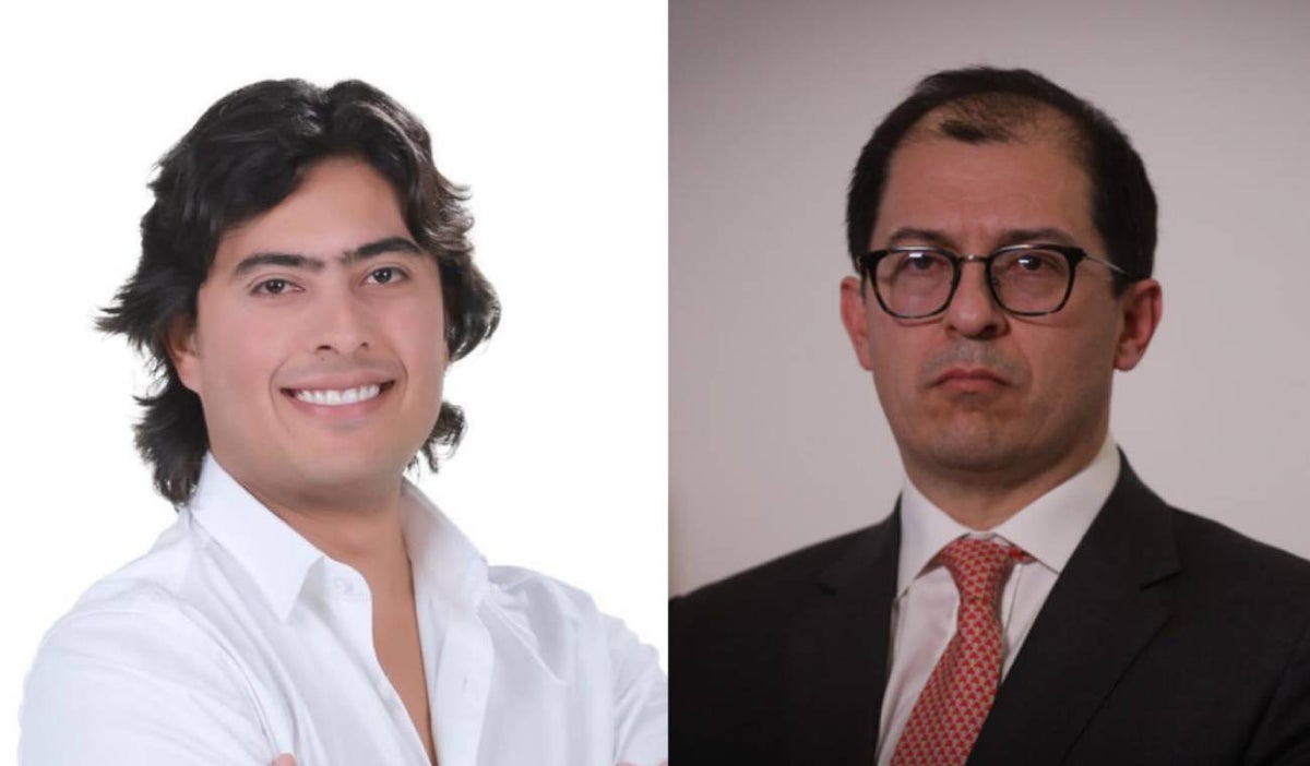 Nicolás Petro y Francisco Barbosa