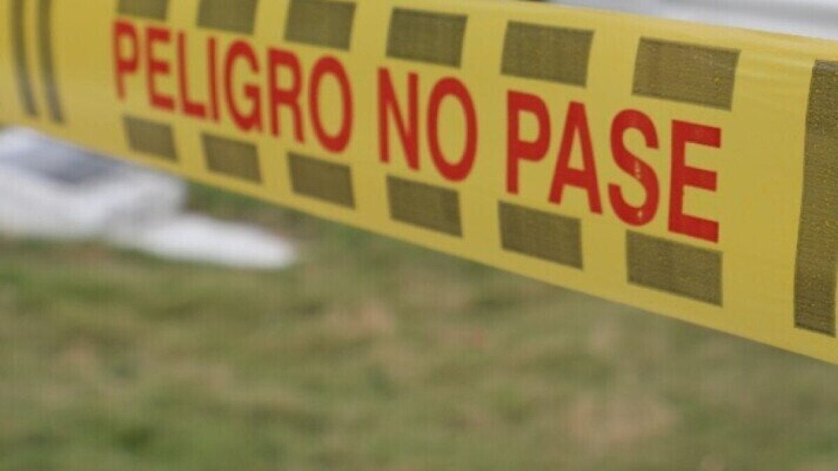 Peligro no pase