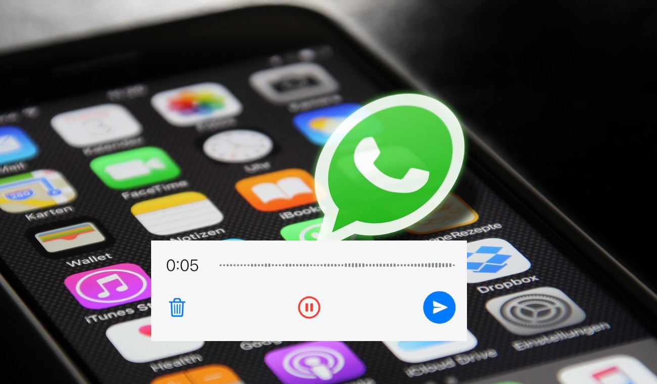 Notas de voz de WhatsApp