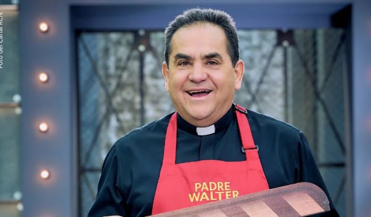 Padre Walter de Jesús Zapata en Marterchef