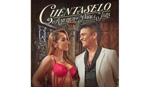 Paola Jara y el cantante chileno Américo, presentan su canción "Cuéntaselo"