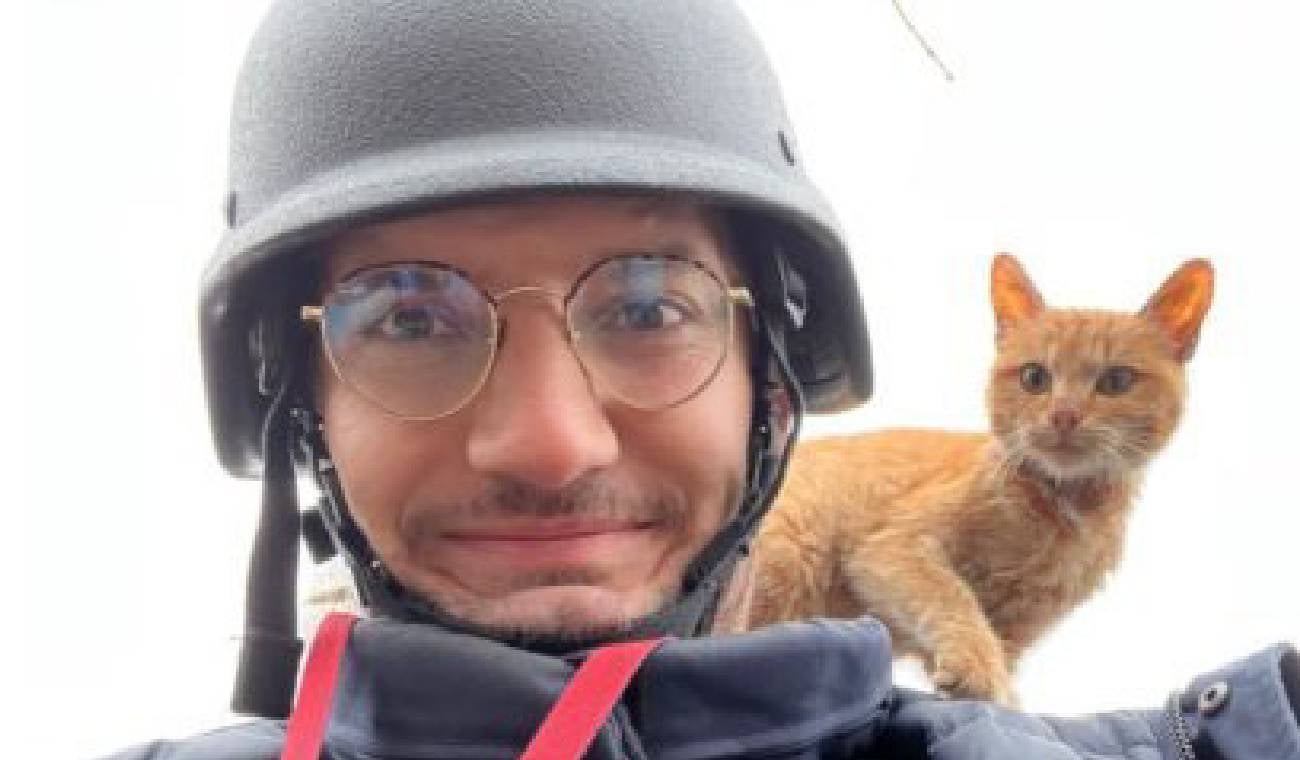 Periodista en Ucrania