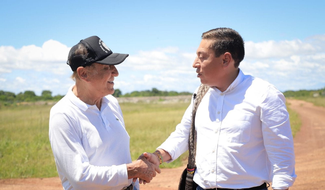 Rodolfo Hernández y Carlos Amaya