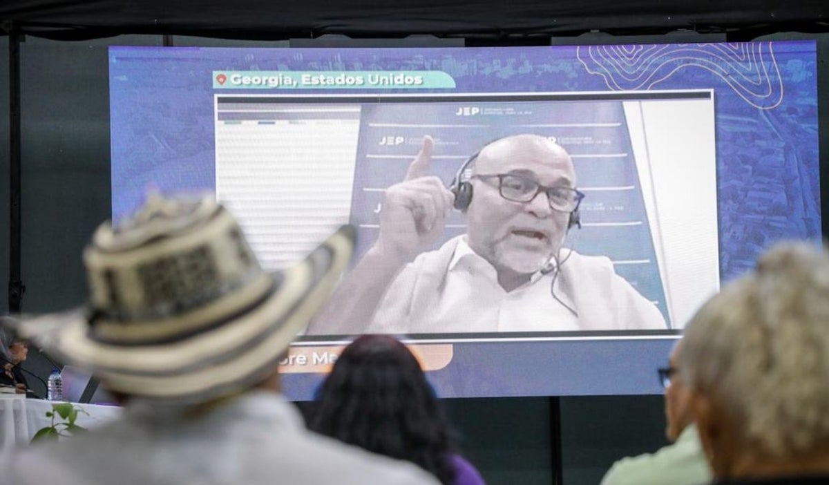 Salvatore Mancuso ante la JEP. 10 de mayo de 2023