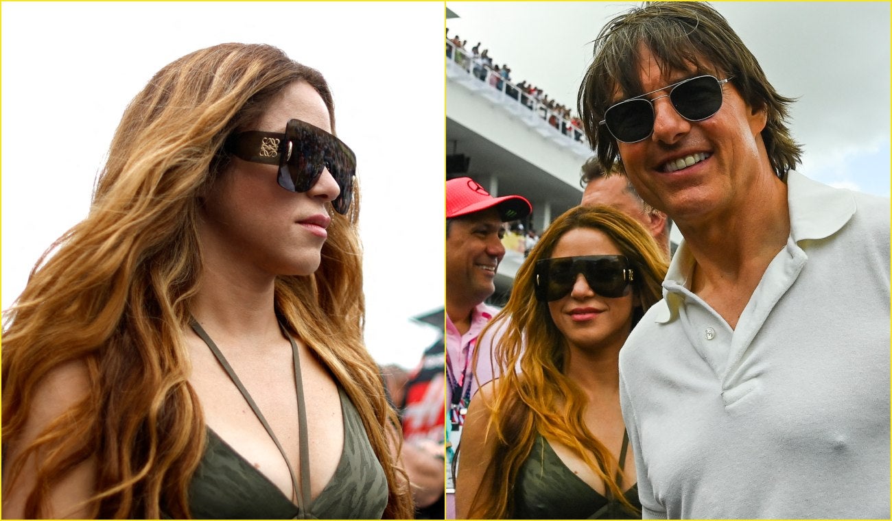 Shakira y Tom Cruise