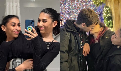 Siamesas completan dos años de relación con su novio y la intimidad es un tema complicado