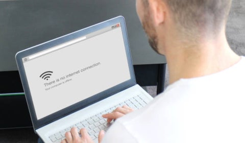 Sin servicio de internet