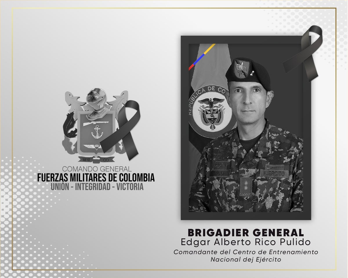 El Comandante del Centro Nacional de Entrenamiento del Ejército