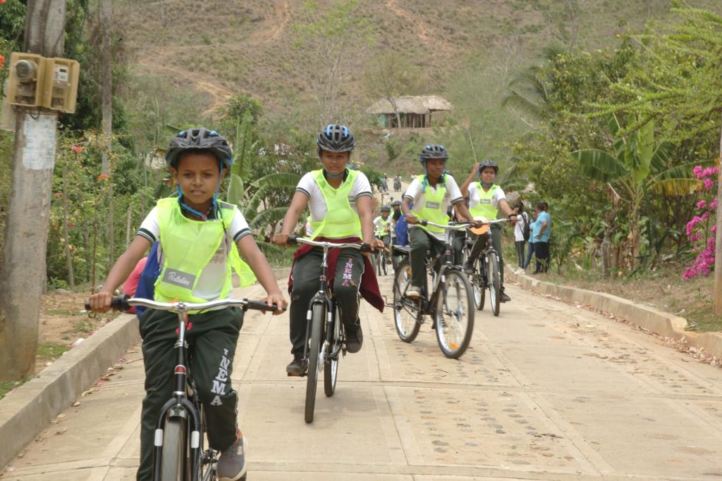 Entrega bicicletas postobón