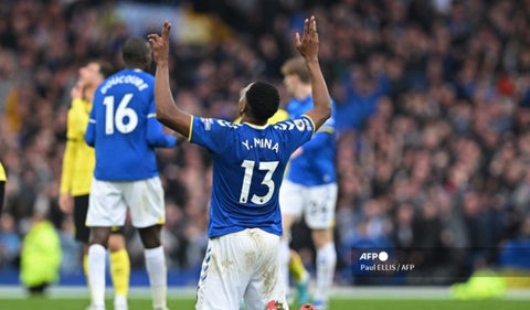 Yerry Mina, defensa del Everton
