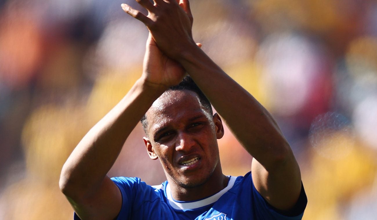 Yerry Mina, el rey del Everton