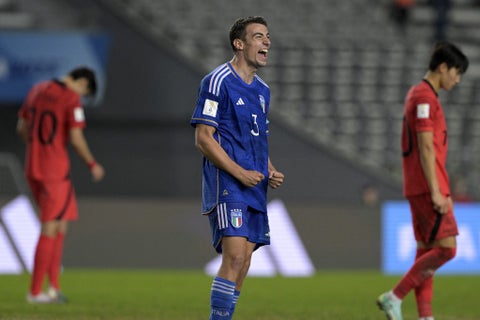 Italia finalista del Mundial sub-20 tras vencer a Corea