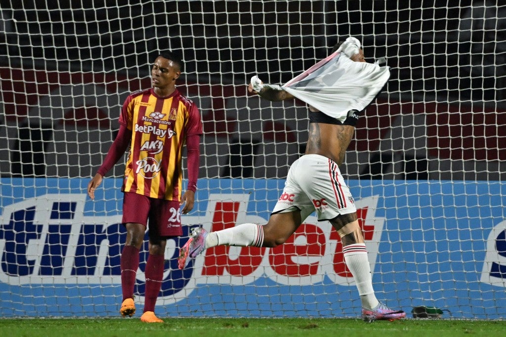 Deportes Tolima perdió 5-0 con Sao Paulo y queda eliminado de Copa Sudamericana