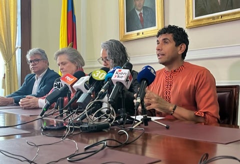 Voceros de las bancadas en Senado y Cámara del Pacto Histórico.