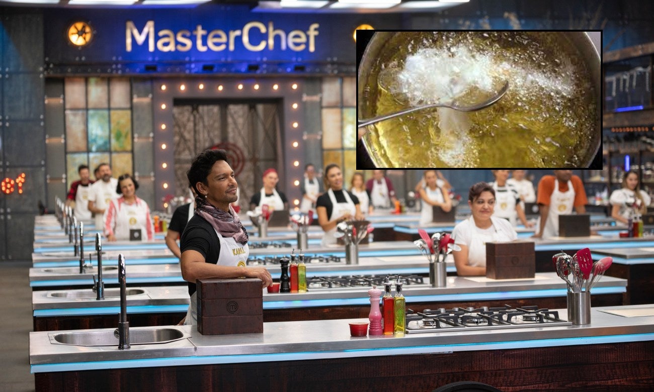 Famoso de MasterChef Celebrity quemó a dos compañeras con aceite durante reto
