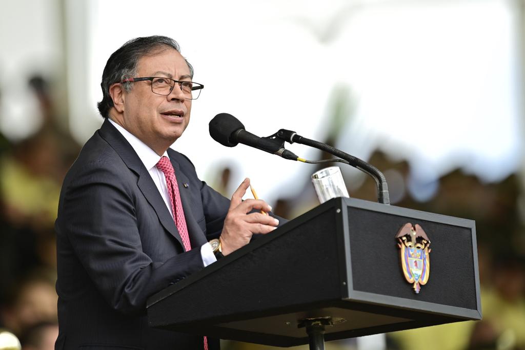 Presidente, Gustavo Petro.