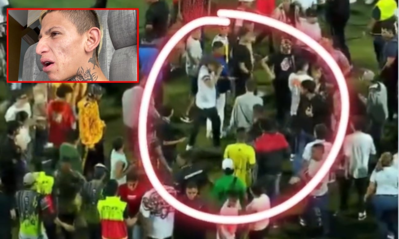 La Liendra: partido benéfico terminó en disturbios