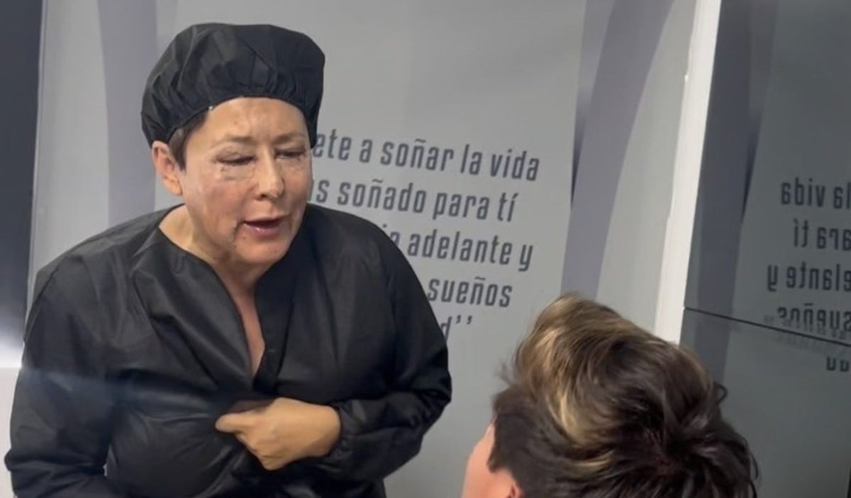 Alina Lozano y Jim Velásquez