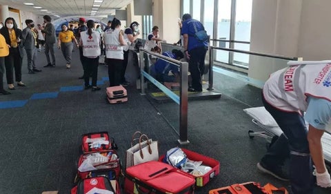Accidente en aeropuerto