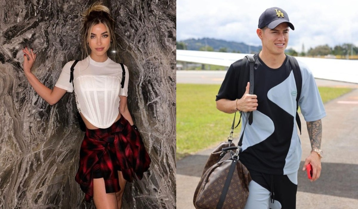 Aleska Génesis y James Rodríguez
